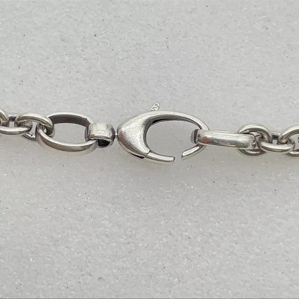 AUTH Gucci GG Pendant Necklace 925 Silver - Picture 3 of 5